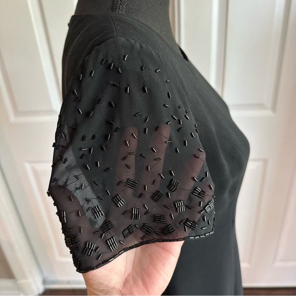 Donna Morgan Black Classic Cocktail Dress - Picture 3 of 6